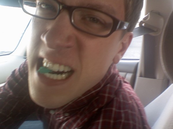 'Tastes like a kitkat'- Alex after eating a chocolate covered... on Twitpic