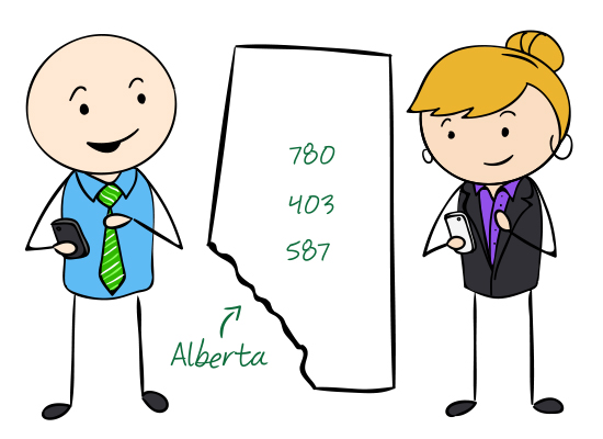 Get Calgary Phone Numbers in Area Codes 403, 587 Today!