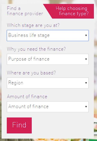 Help choose finance type