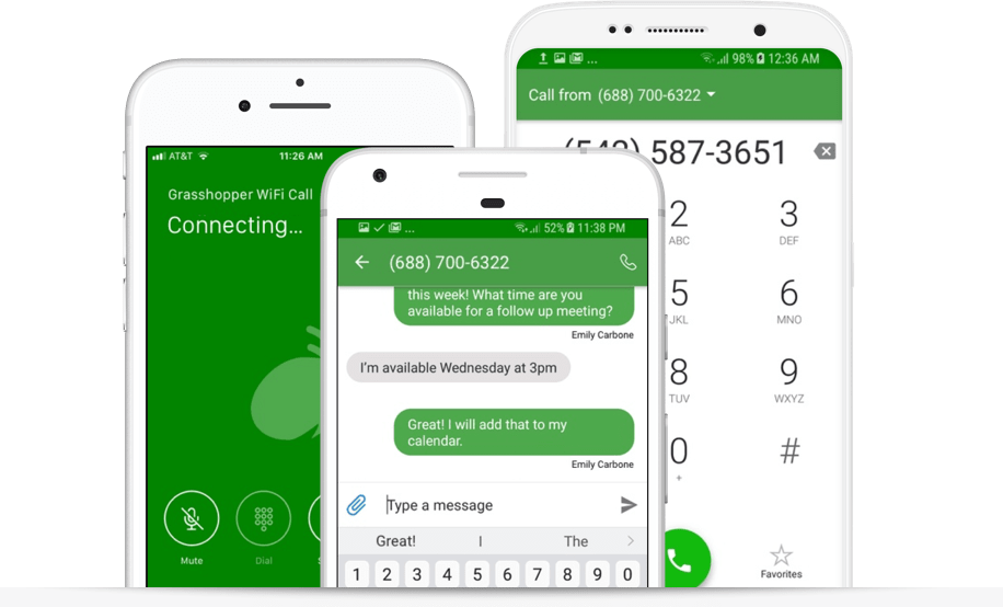 Toll Free Numbers - Start a Free Trial for a New Phone Number - Grasshopper
