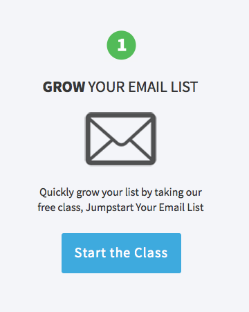 growing an email list