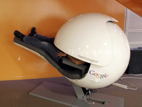 cápsulas de siesta de Google