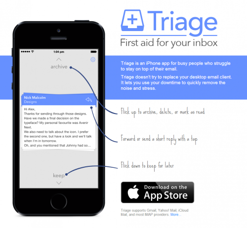 triage iphone