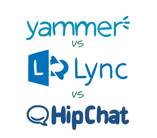 Yammer vs. Lync vs. HipChat