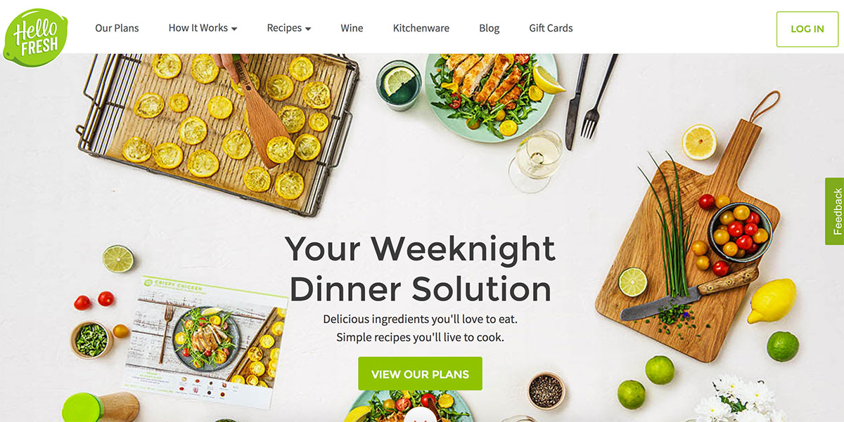 hellofresh small business website