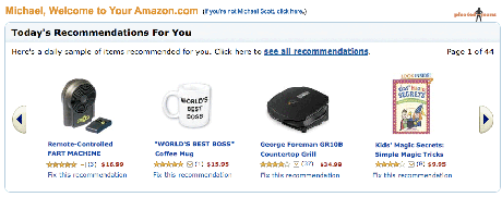 Amazon Recommendations for You
