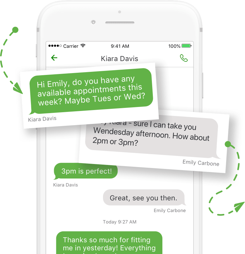 Grasshopper Review: business-texting