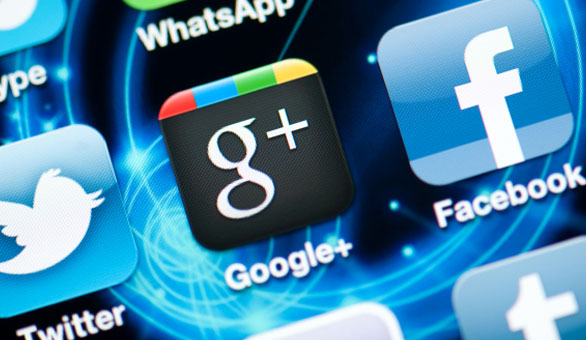 Google + Social Media Icon
