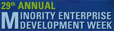 Minority Enterprise Development Week Conference Logo