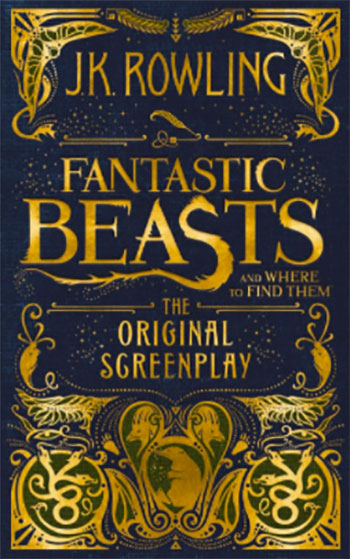 fantastic beasts and where to find them book cover