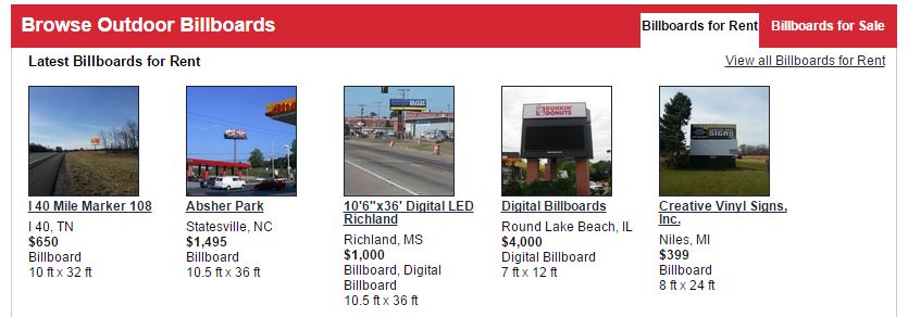 how much does it cost to rent a billboard in toronto